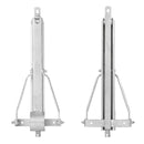 4x Universelle Ausdrehstütze bis 2000 Kg Stütze 460x195x440mm Kurbelstütze – ProPlus