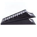 Froli Ausgleichskeile Standard 4t 45 x 16 x 8 cm schwarz – Froli