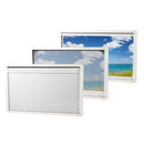 Ausstellfenster Echtglas 70x30cm Seitenfenster Insektenschutz Rollo Dichtmasse – Wamovo