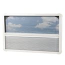 Ausstellfenster Echtglas 90x45cm Seitenfenster Insektenschutz Rollo Dichtmasse – Wamovo