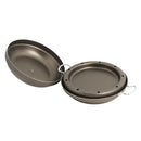 Camping Backofen | 4 tlg | fettfreies Kochen | Ø 32cm | Antihaftbeschichtung – Camp4