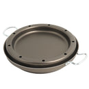 Camping Backofen | 4 tlg | fettfreies Kochen | Ø 32cm | Antihaftbeschichtung – Camp4