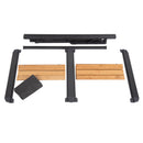 Bambus Rolltisch "Mendoza"  110x71cm kleines Packmaß Aufbewahrungsnetz – Camp4