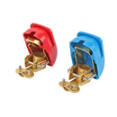 Anschlussklemmen | Polklemmen | Set Rot & Blau 20-35 m | Schnellklemmen – Wamovo