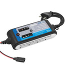 Batterieladegerät 6V/12V 2-4A 9-stufiger Ladezyklus LiFePO4 Ladeeletronik KFZ – - Input: AC 220V-240V.