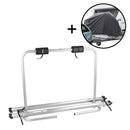 Deichsel Fahrradträger 2 Fahrräder, klappbar, 4,6 Kg + XL Fahrradhülle – Fiamma