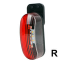 Umrissleuchte LED rot/weiß 98x42x38 mm, 12 Volt, 2 Watt, 6 LED rechts – ProPlus