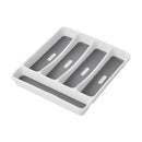 Besteckkasten 5 Fächer rutschfester Besteckeinsatz 32,5x28,5x4,5cm Campingküche – APT