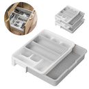Besteckkasten ausziehbar 6-7 Fächer Besteckeinsatz bis 40x31,5x6cm Campingküche – APT