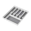 Besteckkasten 6 Fächer rutschfester Besteckeinsatz 40,5x32,5x4,5cm Campingküche – APT
