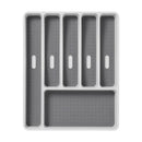 Besteckkasten 6 Fächer rutschfester Besteckeinsatz 40,5x32,5x4,5cm Campingküche – APT
