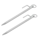 2x Bodenanker | Sturmanker | Set | 4cm | Ø18mm | Stahl | mit Öse & Haken – APT