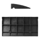 Bordsteinrampe Auffahrrampe 50 x 27 x 7 cm 3000 kg Auffahrhilfe für Auto Schwarz – APT