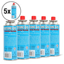 5x Gaskartusche Butan 220g für Camping Kartuschenkocher – All Ride