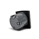 Schalter Trittstufe | Schwarz | max 30V DC | 16A | DPDT | Set: Schalter, Abdeckung, Rahmen – Wamovo