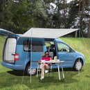 Sonnenvordach CHARLYNE 2,2x2,4m für Minicamper mit langem Radstand – Das preiswerte Vordach / Sonnensegel CHARLYNE 2.