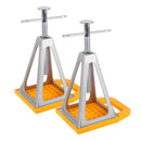 Camco Set - 2x Stückböcke und Unterlegplatten – Maximale Sicherheit mit Stützbocksatz und Unterlegplatten der Firma Camco.