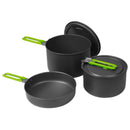 Camping-Kochgeschirr Elite 5-tlg. Alu-Topfset - Ideal für Camping und Freizeit – Camp4