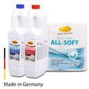 Camp 4 Pflegemittel Set für Camping Toiletten inkl. Toilettenpapier – Camp4