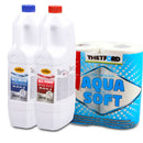 Camp 4 Pflegemittel Set für Camping Toiletten inkl. 4 Rollen Thetford – Camp4