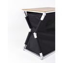 Camp4 BAMBOO QUICK MINI Campingküche Campingschrank mobile Camping Küche faltbar – Camp4