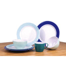 16-teiliges 4 Personen Melamin Geschirrset "HARMONIE" für Outdoor Camping – Camp4
