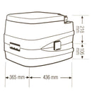 Camp4 Campingtoilette - Set inkl. Toilettenpapier – Camp4
