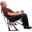 GCI Outdoor Kickback Rocker Schaukelstuhl Blau Campingstuhl Faltstuhl Camping – GCI Outdoor