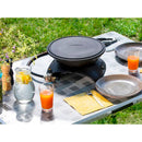 Campingaz Tischgrill 360° CV Anthrazit, Gasgrill inkl. Gaskartusche CV 470 Plus – Campingaz