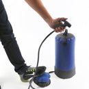 Mobile Campingdusche 12 l inkl. Fußpumpe, Duschkopf, Schlauch – Die perfekte Lösung für Hygienemaßnahmen unterwegs!