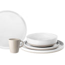 Brunner Campinggeschirr Set ODETTE 16-tlg. Melamin Geschirr 4 Personen Outdoor – Brunner