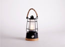 Campinglicht LIGHTHOUSE, LED Retro Usb Laterne aus Bambus + Edelstahl, Powerbank – Holiday Travel