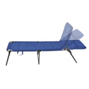 Via Mondo Campingliege "Grande Azul" 3 fach verstellbar Alu Rahmen comfortabel stabil – ViaMondo