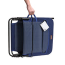 Via Mondo Campingliege "Grande Azul" 3 fach verstellbar Alu Rahmen comfortabel stabil – ViaMondo