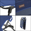 2x Via Mondo Campingliege Set "Grande Azul" 3 fach verstellbar Alu Rahmen comfortabel stabil – ViaMondo
