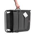 2x Via Mondo Campingliege Set "Grande Cinzo" 3 fach verstellbar Alu Rahmen comfortabel stabil – ViaMondo