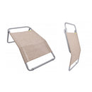 Via Mondo Hocker Beige, Fußstütze für Primo- Cozy- und Comfort-Serie, Alu – ViaMondo