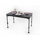Campingtisch Aluminium Klapptisch 115x70cm Tisch - höhenverstellbar & klappbar – So macht Camping Spaß!
