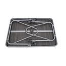 Aluminium Campingtisch Calvi Klapptisch 100x68x56-72cm höhenverstellbar faltbar – Reimo