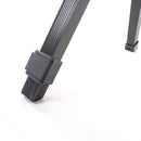 Campingtisch Bambus-Rolltisch 140x80cm Aluminium Gartentisch Klapptisch mit Netz – So macht Camping Spaß!