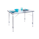 Campingtisch "Bergamo" 100x68cm Stahlgestell, höhenverstellbar, 30 Kg – Camp4