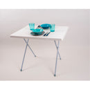 Campingtisch Eva 80 x 60 x 62/50 cm, Stahlgestell Esstisch Beistelltisch Camping – So macht Camping Spaß!