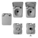 Campingtoilette tragbare Chemietoilette 10L / 20L, mobile Camping Toilette WC – APT