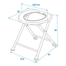 Klappbare autarke Campingtoilette für Buschcraft Prepper Survival Great Reset Camping – APT