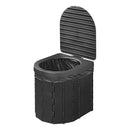 Mobile Campingtoilette faltbar Camping WC Toilette mit Deckel Reisetoilette – APT
