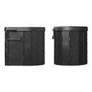 Mobile Campingtoilette faltbar Camping WC Toilette mit Deckel Reisetoilette – APT
