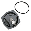 Türschloss komplett für Wohnwagen inkl. Schlüssel 25-35 mm Wandstärke schwarz – FAP