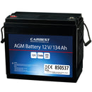 Carbest Deep-Cycle AGM Power Line Batterie 134Ah Servicebatterie für Reisemobile – Carbest