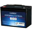 Carbest Deep-Cycle AGM Power Line Batterie 90Ah Servicebatterie für Reisemobile – Carbest