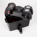 Carbest Universal Batteriebox Energy-Station mit Außenklemmen Batteriekasten – Carbest